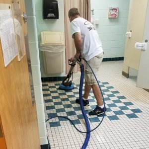 Floor Care - Grout Cleaning and Sealing