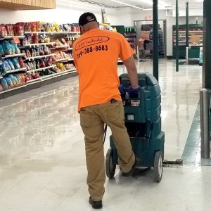 Floor Care - Floor Scrubbing and Recoating